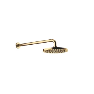 Dornbracht Regenbrause mit Wandanbindung SERIENSPEZIFISCH 28645970 Gold gebürstet (PVD),28645970-37 28645970-37