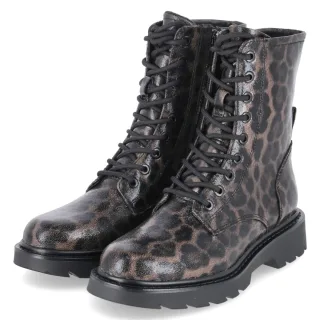 Tamaris Schnürboots - Gr. 37 - Braun - Textil