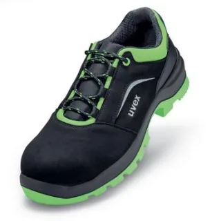 uvex 2 xenova Sicherheitsschuh S2 Halbschuh Velours schwarz/grün 41 - 9568841