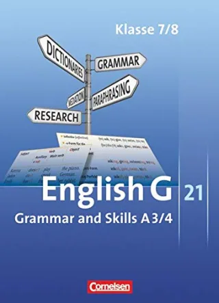 English G 21 - Ausgabe A: Band 3/4: 7./8. Schuljahr - Grammar and Skills