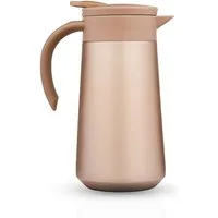 BOHORIA Isolierkanne Isolierkanne, Thermoskanne, Kanne Edelstahl, 0,8 Liter, Edelstahl