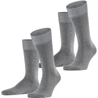 FALKE Socken Happy 2-Pack Socken (2-Paar) Set aus 2 Paar Baumwollstrümpfen