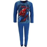 Spiderman Pyjama Kinder Pyjama Schlafanzug Langarm Zweiteiler aus Baumwolle (2 tlg)