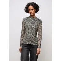 STREET ONE Langarmshirt mit Leomuster