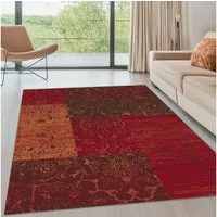 OTTO home Teppich Bennet, rechteckig, Höhe: 7 mm, Vintage Design, flach, Kurzflor, weich, pflegeleicht, elegant