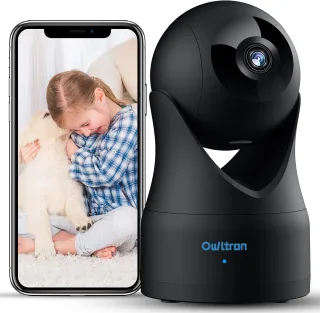 owltron LF-P3t [360° WLAN 1.080p Indoor] schwarz