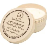 Taylor of Old Bond Street Rasiercreme Shaving Cream Sandalwood, Sahnig-cremiger Schaum mit beruhigendem Sandelholzduft.