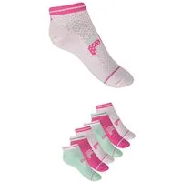 Fila Freizeitsocken JUNIOR GIRL INVISIBLE SOCKS (6-Paar) mit elastischem Bündchen