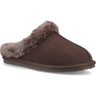 Hush Puppies Amara Wildleder Damen Schokoladenhausschuhe