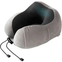 Good Nite Nackenkissen Ergonomisches Memory Foam Nackenkissen – Einstellbar & Waschbar – Grau
