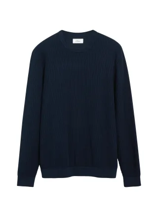 s.Oliver - Strickpullover blau - Gr. - XL