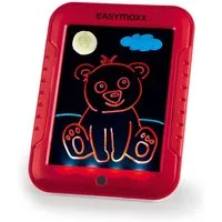 EASYmaxx Malpalette Kinder-Maltafel, Malpad Magic Glow 20-teilig