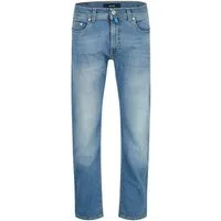 Pierre Cardin 5-Pocket-Jeans PIERRE CARDIN LYON TAPERED light blue used buffies 34510 8021.6844 -