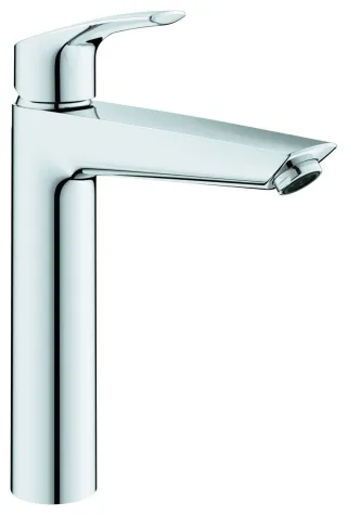 GROHE Waschtisch-Batterie Eurosmart 24164_3, XL-Size glatter Körper MST kalt chrom, 24164003 24164003