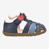 Geox GEOX S.MACCHIA, Sandalen, Blau, Kinder Sandale