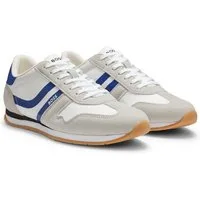 BOSS ORANGE Levon_Runn_ Sneaker Freizeitschuh, Halbschuh, Schnürschuh mit Kontrastbesätzen