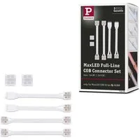Paulmann Kabelverbinder-Sortiment MaxLED Connector Set Full-Line COB Weiß, Transparent, Set, 6-tlg.