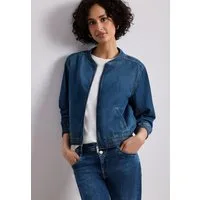 STREET ONE Blouson leicht verkürzter Schnitt, mit Blousonkragen