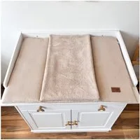 LittleANTunique Wickelauflage WICKELTISCHAUFLAGE WAFFELPIQUE BEIGE