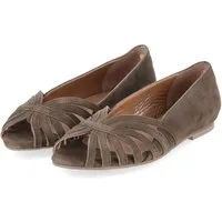 Copenhagen Studios Copenhagen Shoes CS8567-0027 GREEN Damen Rauleder green Ballerina