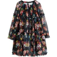 Next Meshkleid Langärmeliges Mesh-Kleid (1-tlg)