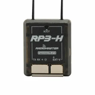 Radiomaster RP3-H ExpressLRS ELRS 2.4GHz Nano Receiver with Built-in TCXO for Pocket Boxer Zorro TX16S Mark Radio Transm