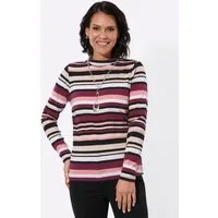 Witt T-Shirt Stehkragen-Shirt Langarm