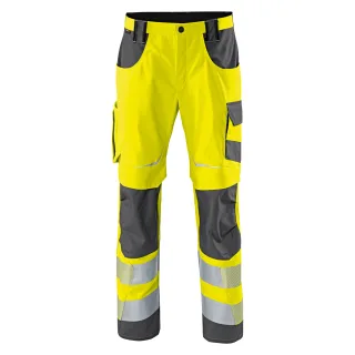 KÜBLER REFLECTIQ Hose PSA 2 warngelb/anthrazit 28K - 2207 8340-3497-28K