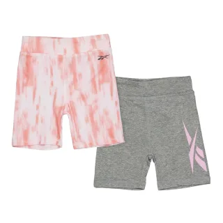 Reebok - Radlershorts für Mädchen (2er-Pack) (Silber Batik)