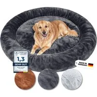 Wahre Tierliebe Tierbett - Orthopädisches Hundebett Deluxe, Deutschlands Original, waschbar, Verschiedene Größen und Farben, extra flauschig