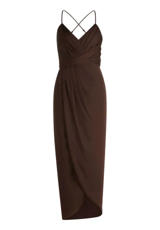 V by Vera Mont - Abendkleid rostbraun - Gr. - 34