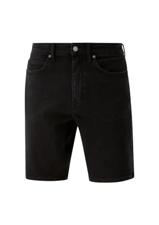Q/S designed by - Loose: Klassische Jeans-Short schwarz - Gr. - 29