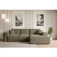 ALTDECOR Ecksofa SERRA-L, Sofa Praktische Bequeme Funktionsecke Couch L-Form Eckcouch, Corner Sofa U-Form Vielseitige Sofa Wohnlandschaft Wohnzimmer