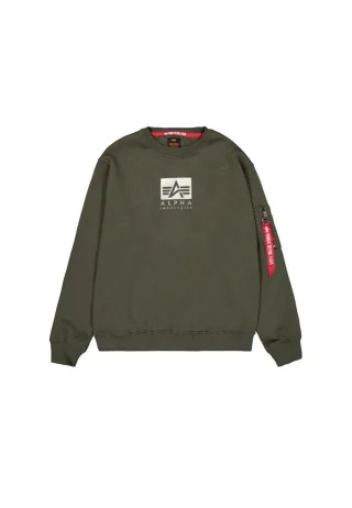 Satin-Logo-Sweatshirt
