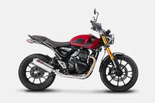 Sport Auspuff ZARD Slip-On Edelstahl Triumph Scrambler 400 X Bj.2024-2026 EURO5+/eintragungsfrei/ABE