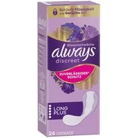 always Inkontinenz-Einlage Discreet Plus, 5, 24-St., Saugstärke 5 - starke Blasenschwäche