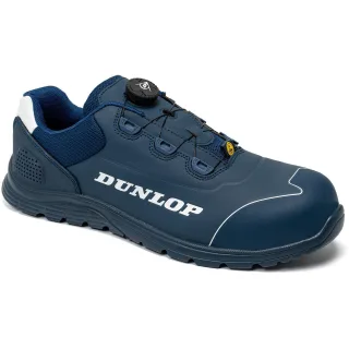 Dunlop Matt Mikrofaser Herren Sicherheitsschuhe Navy/Weiß