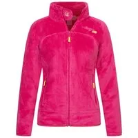 Geographical Norway Fleecejacke Damen Teddy Fleece Jacke Herbst Frühlings Jacke Sweater Übergangsjacke
