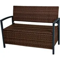 Garden Pleasure Gartenbank Ferrara, mit Staufach, BxTxH: 117x58x86 cm, verschiedene Farben