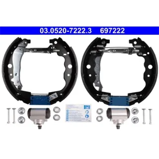 ATE Bremsbackensatz hinten Dacia Mercedes Renault 03.0520-7222.3
