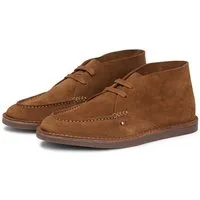 Tommy Hilfiger HILFIGER STITCHDOWN SUEDE CHUKKA Schnürboots, Schnürschuh in Mokassin-Optik