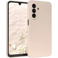 EAZY CASE Handyhülle TPU Hülle für Samsung Galaxy A17 6,7 Zoll, Bumper Case Matt Slimcover Silikonschutzhülle elastisch Taupe / Beige
