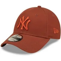 New Era Baseball Cap 9Forty Strapback New York Yankees dunkelbraun