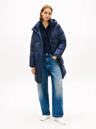 MODERN DOWN REG COAT dark night navy - Gr. - M