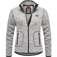 REPUBLIX Fleecepullover JUDIS Damen Strickfleece Sweatjacke Zipper Fleecepullover Sweater