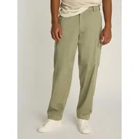 Calvin Klein Jeans Cargohose REGULAR STRAIGHT CARGO mit Logoprägung
