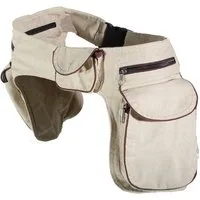KUNST UND MAGIE Bauchtasche Doppel Bauchtasche Sidebag Gürteltasche Festival Hippie Hüfttasche
