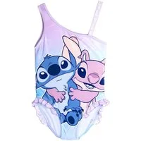Cerdá Badeanzug Disney Stitch & Angel Mädchen Schwimmanzug Gr. 110 - 152 cm