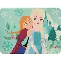 Disney Schreibtischunterlage Frozen Bastelunterlage 45 x 65 cm Malunterlage, Kunststoff Blau