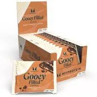 Baked Protein Cookie - 12 x 75g - Double Chocolate and Caramel (Gooey Filled)